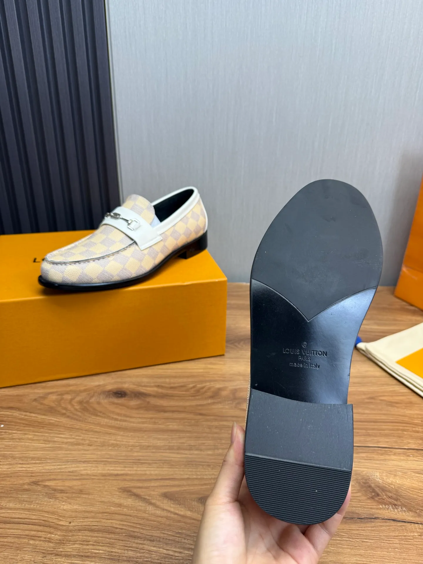 Factory 660💰 LV. Men's business casual leather shoes, all made of imported original brand leather, just to create a more comfortable wearing experience, original non-slip and wear-resistant outsole ✔️16-45 (38.45 non-returnable)